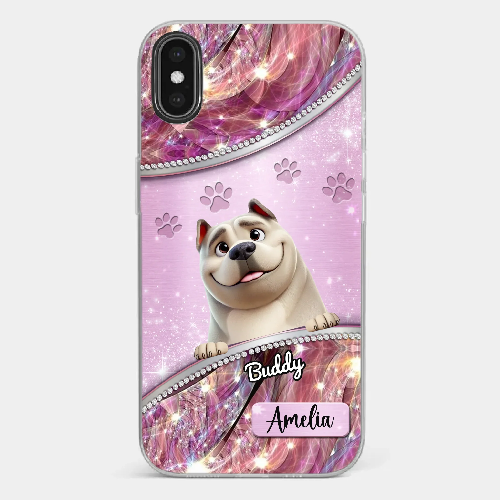 Dog Mom’s Favorite Companion - Dog Personalized Custom Clear Phone Case - Gift For Pet Owners, Pet Lovers - Image 27