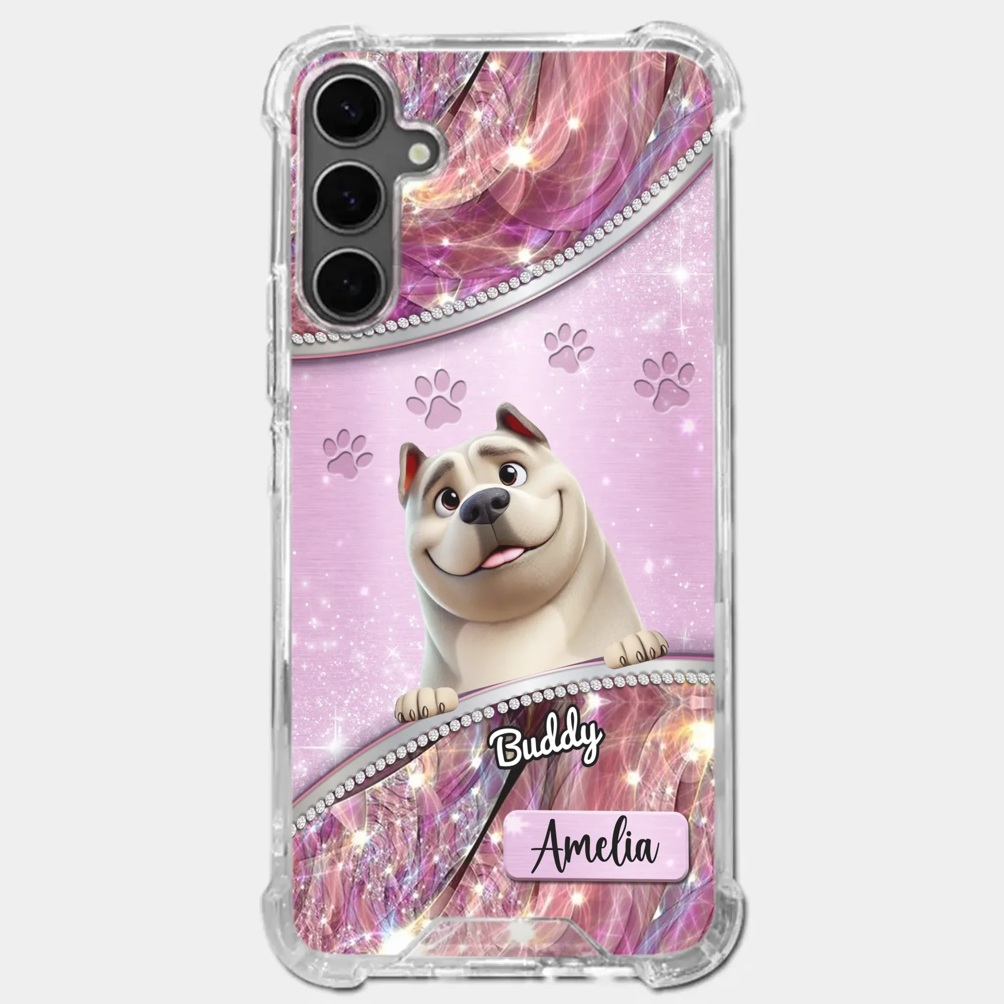 Dog Mom’s Favorite Companion - Dog Personalized Custom Clear Phone Case - Gift For Pet Owners, Pet Lovers - Image 35
