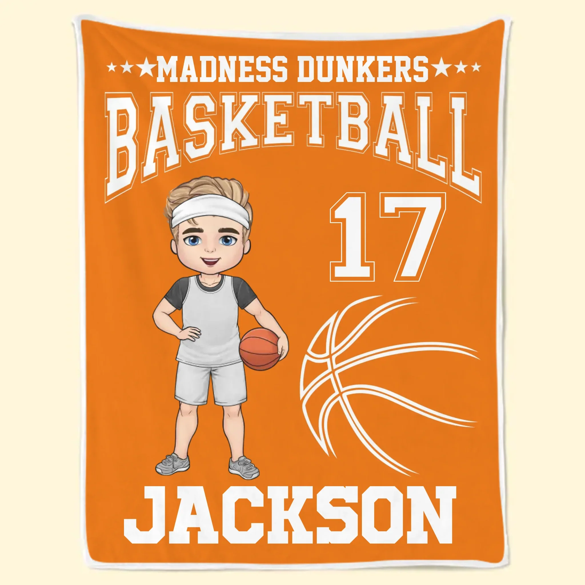 Dream Big, Play Hard - Personalized Custom Blanket - Gift For Sport Lovers, Sport Players - Image 6