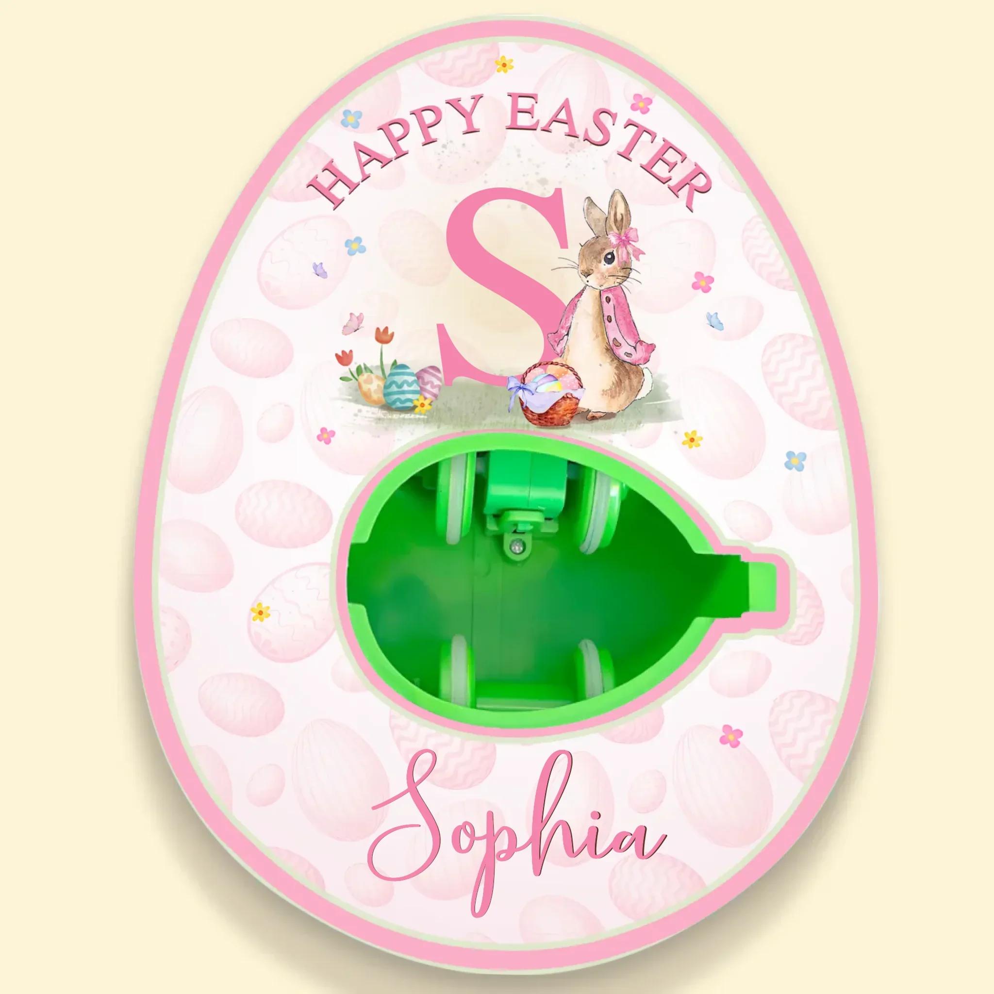 Eggstra Special for You - Family Personalized Custom Easter Egg Decorating Kit, Egg Spinner Machine With Markers - Easter Gift For Family Members - Image 2