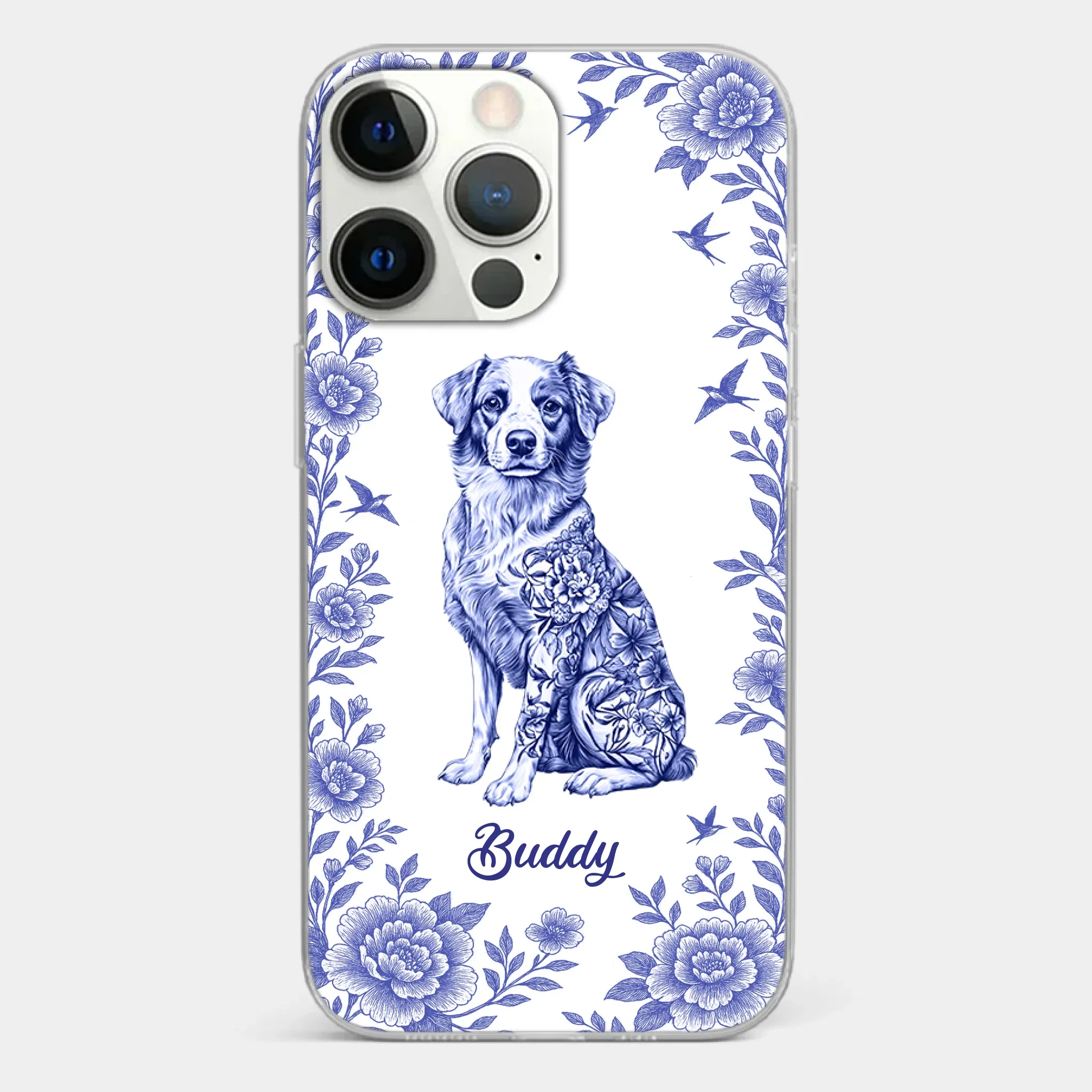 Elegance In Bloom, Love In Fur - Dog Personalized Custom Clear Phone Case - Gift For Pet Owners, Pet Lovers - Image 20