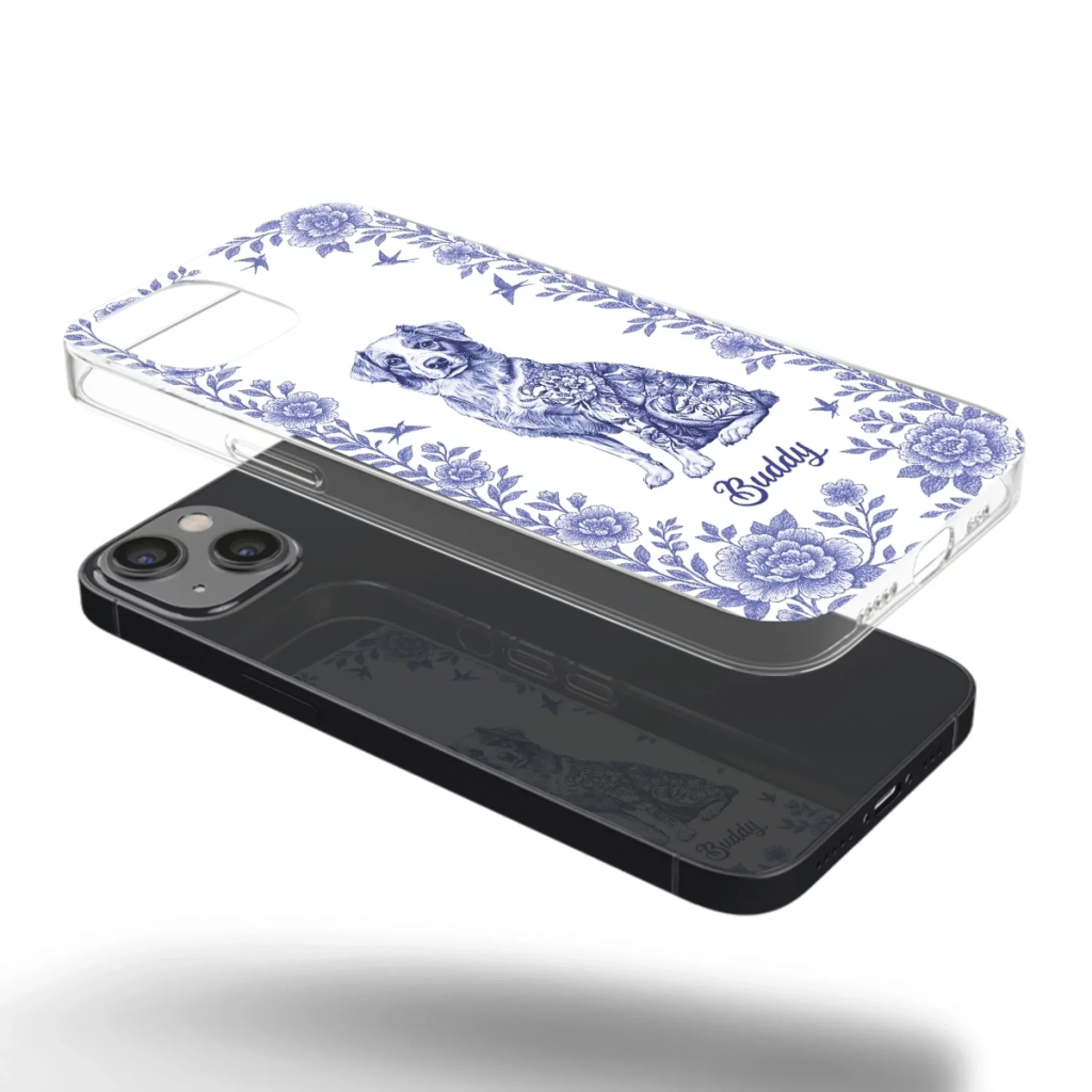Elegance In Bloom, Love In Fur - Dog Personalized Custom Clear Phone Case - Gift For Pet Owners, Pet Lovers - Image 33