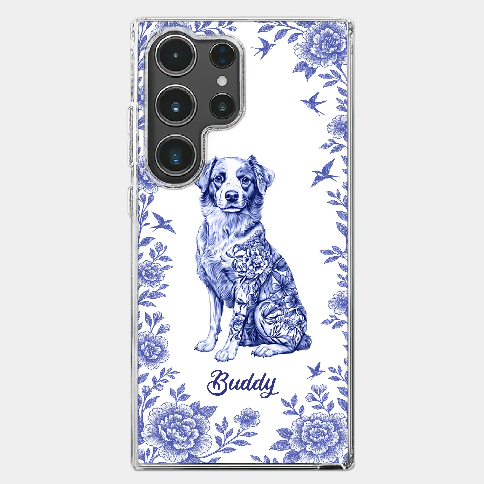 Elegance In Bloom, Love In Fur - Dog Personalized Custom Clear Phone Case - Gift For Pet Owners, Pet Lovers - Image 41