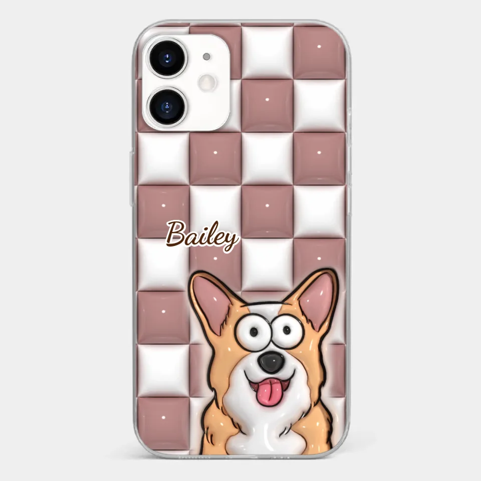 Embracing The Purrfection Of Life - Dog & Cat Personalized Custom 3D Inflated Effect Printed Clear Phone Case - Gift For Pet Owners, Pet Lovers - Image 9