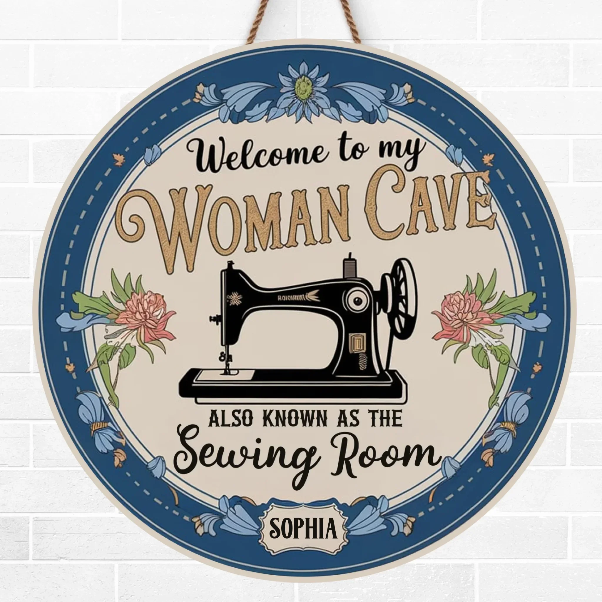 Enter With Love, Leave With Stitches - Family Personalized Custom Shaped Home Decor Wood Sign - House Warming Gift For Yourself, Best Friends, Siblings, Family Members - Image 2