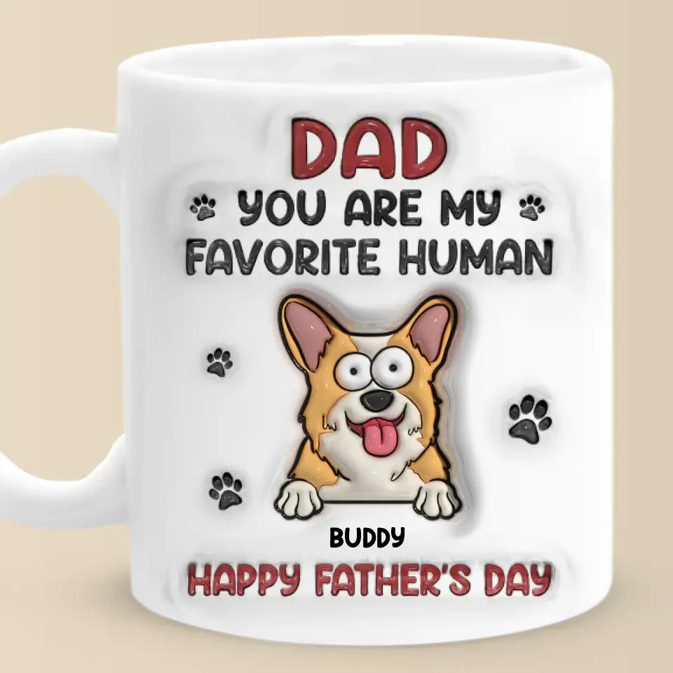 Every Dog Deserves A Loving Home - Dog Personalized Custom 3D Inflated Effect Printed Mug - Gift For Pet Owners, Pet Lovers - Image 2
