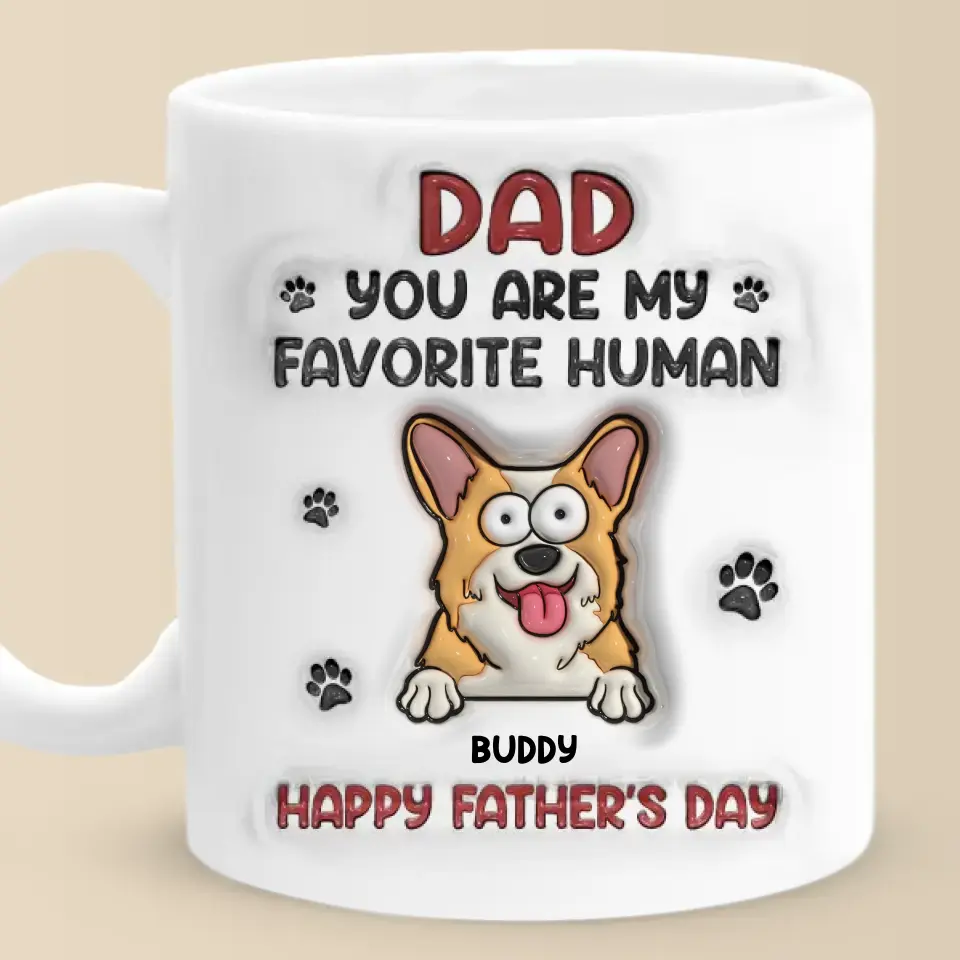 Every Dog Deserves A Loving Home - Dog Personalized Custom 3D Inflated Effect Printed Mug - Gift For Pet Owners, Pet Lovers - Image 6