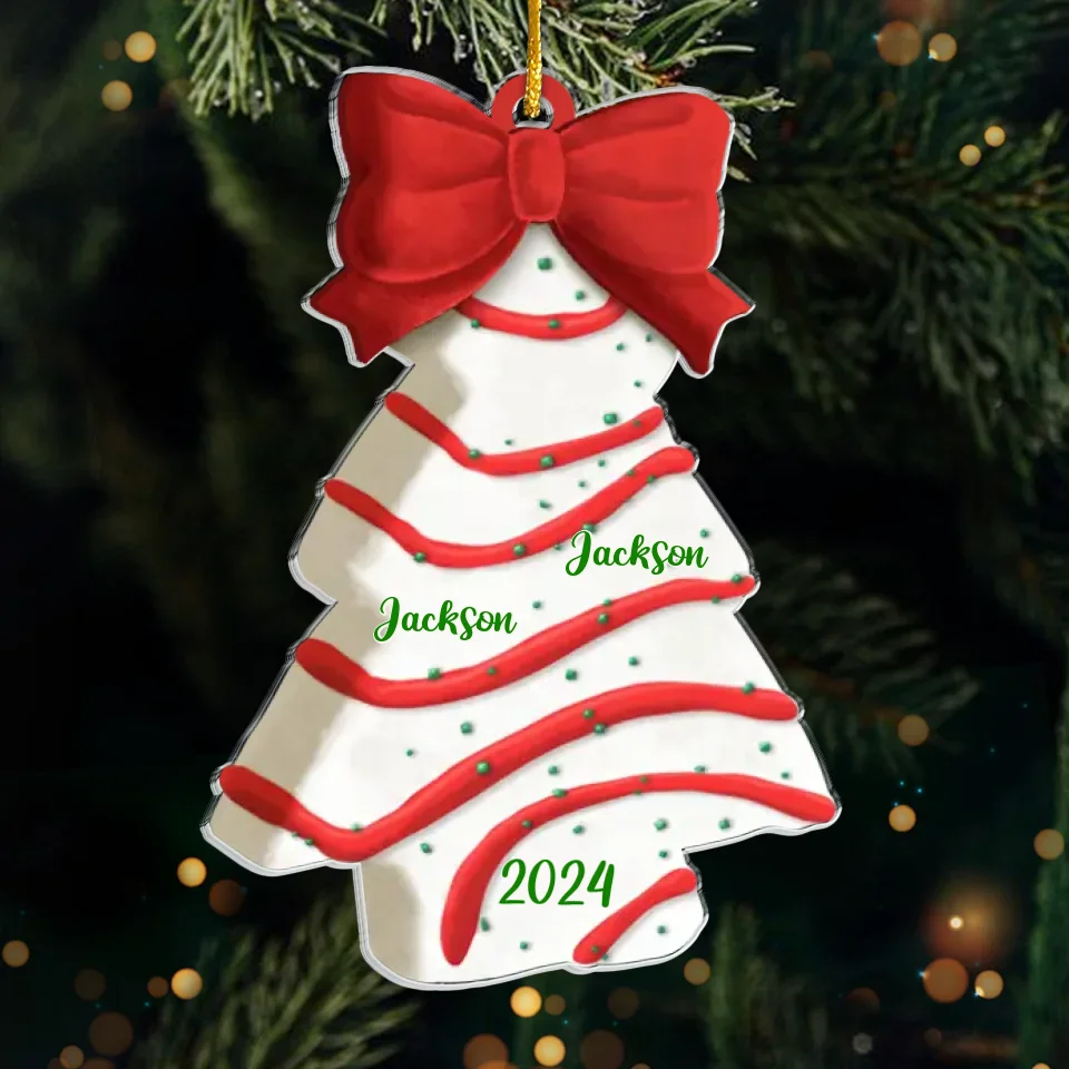 Every Family Has A Story And We Are Writing Ours - Family Personalized Custom Ornament - Acrylic Custom Shaped - Christmas Gift For Family Members - Image 2