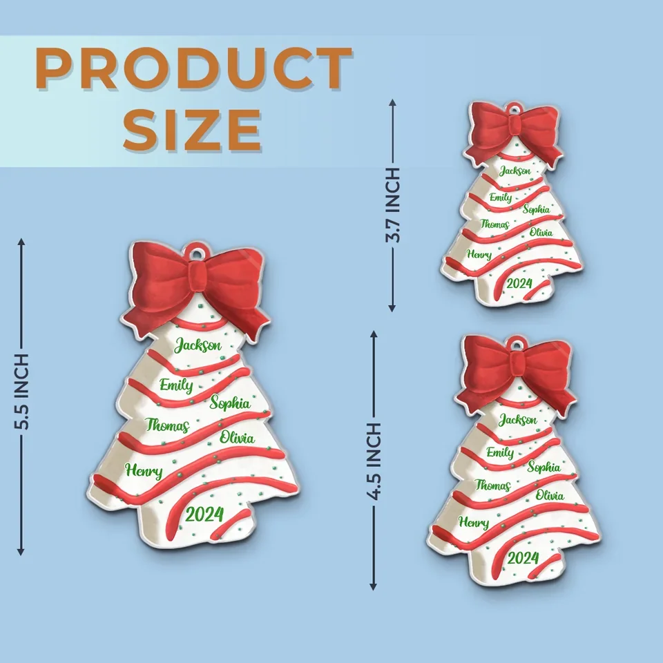 Every Family Has A Story And We Are Writing Ours - Family Personalized Custom Ornament - Acrylic Custom Shaped - New Arrival, Christmas Gift For Family Members  AMZ - Image 6