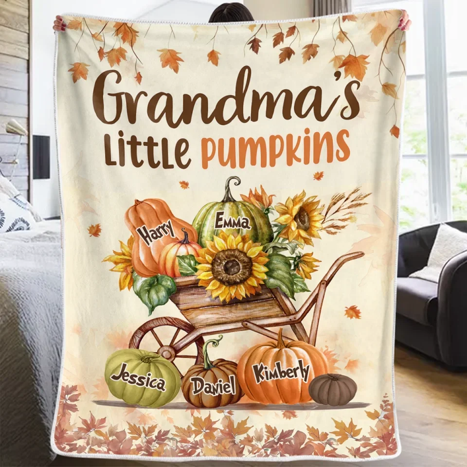 Every House Needs A Grandma In It - Family Personalized Custom Blanket - Gift For Grandma - Image 3