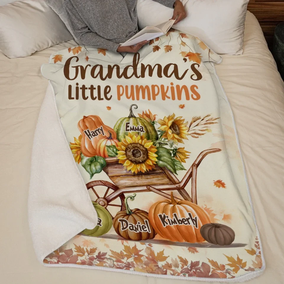 Every House Needs A Grandma In It - Family Personalized Custom Blanket - Gift For Grandma - Image 5