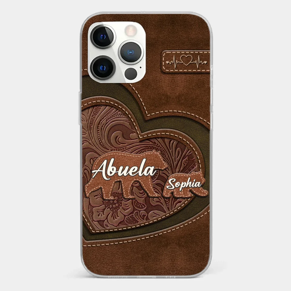 Every Hug From Grandma Felt Like Coming Home - Family Personalized Custom Clear Phone Case - Gift For Mom, Grandma - Image 12