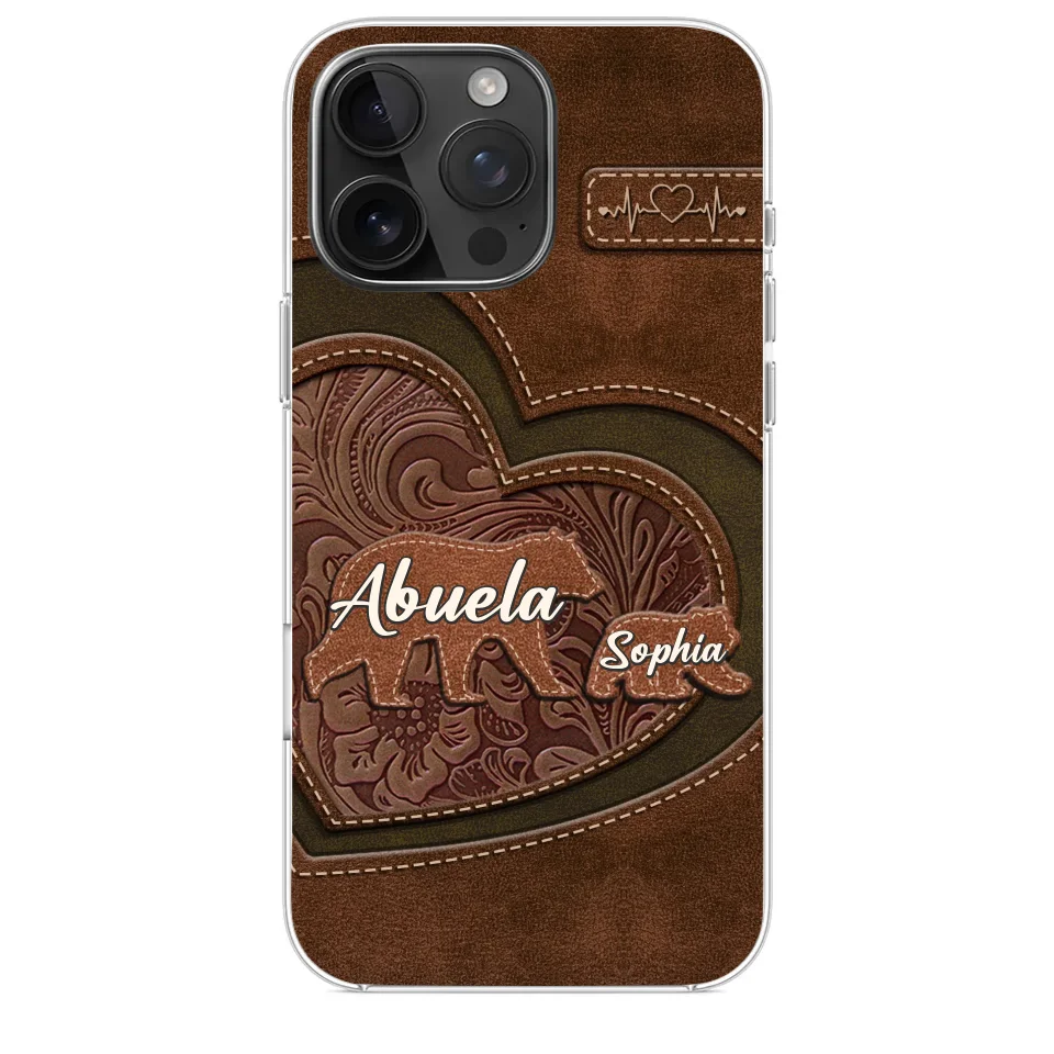 Every Hug From Grandma Felt Like Coming Home - Family Personalized Custom Clear Phone Case - Gift For Mom, Grandma - Image 31