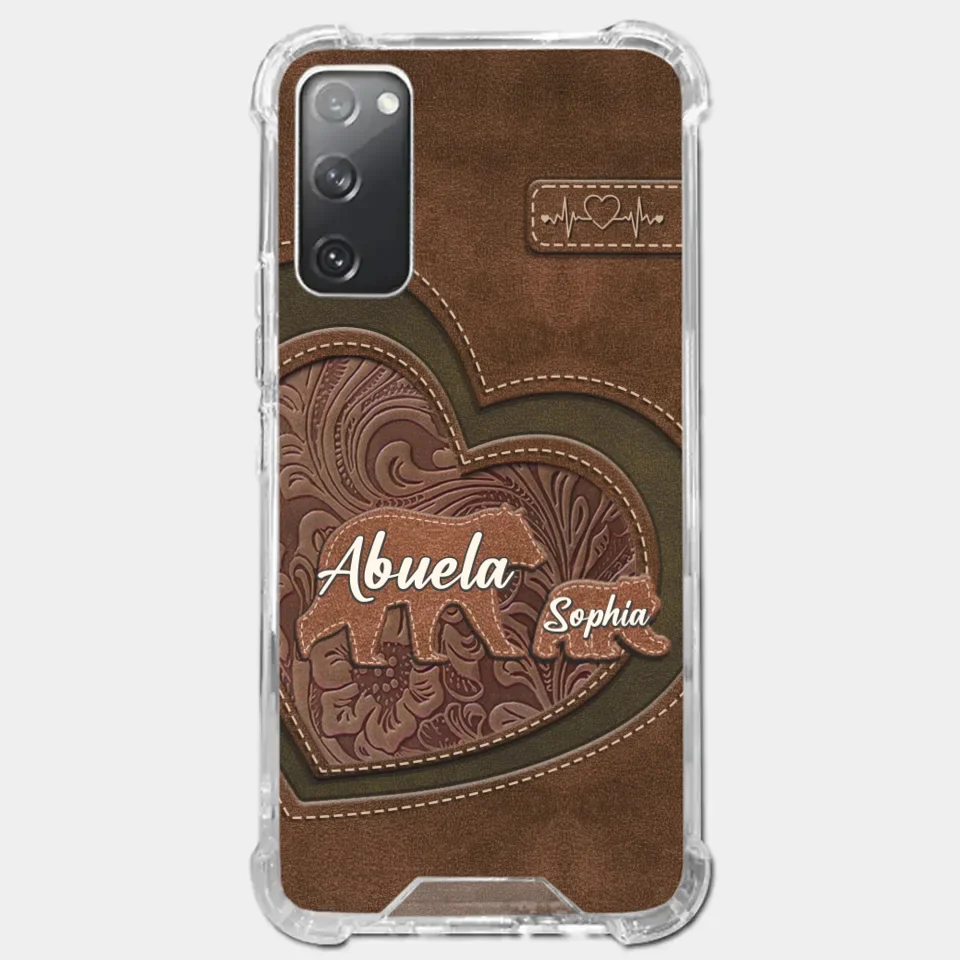 Every Hug From Grandma Felt Like Coming Home - Family Personalized Custom Clear Phone Case - Gift For Mom, Grandma - Image 37