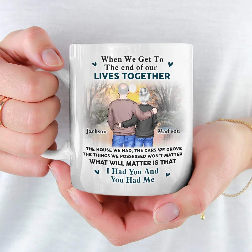 Every Sunset Is Sweeter With You - Couple Personalized Custom Mug - Gift For Husband Wife, Anniversary - Image 4