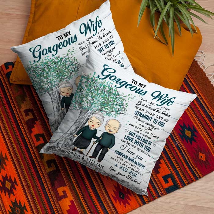 Falling In Love With You Was Beyond My Control - Gift For Couples, Personalized Pillow (Insert Included) - Image 3