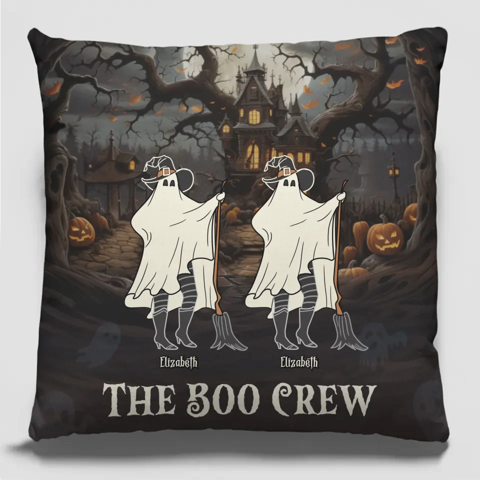 Family Time Is The Best Time Especially When It’s Spooky Season - Family Personalized Custom Pillow - Halloween Gift For Family Members - Image 2