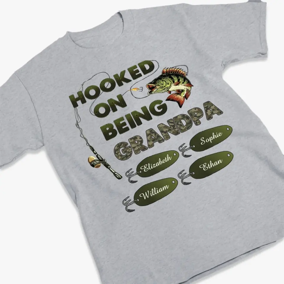 Father Was Another Name For Love - Family Personalized Custom Unisex T-shirt, Hoodie, Sweatshirt - Father's Day, Gift For Dad, Grandpa - Image 3