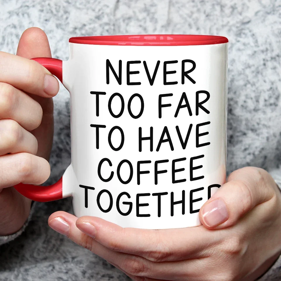 Finally Made The Nice List - Bestie Personalized Custom Accent Mug - Christmas Gift For Best Friends, BFF, Sisters - Image 4