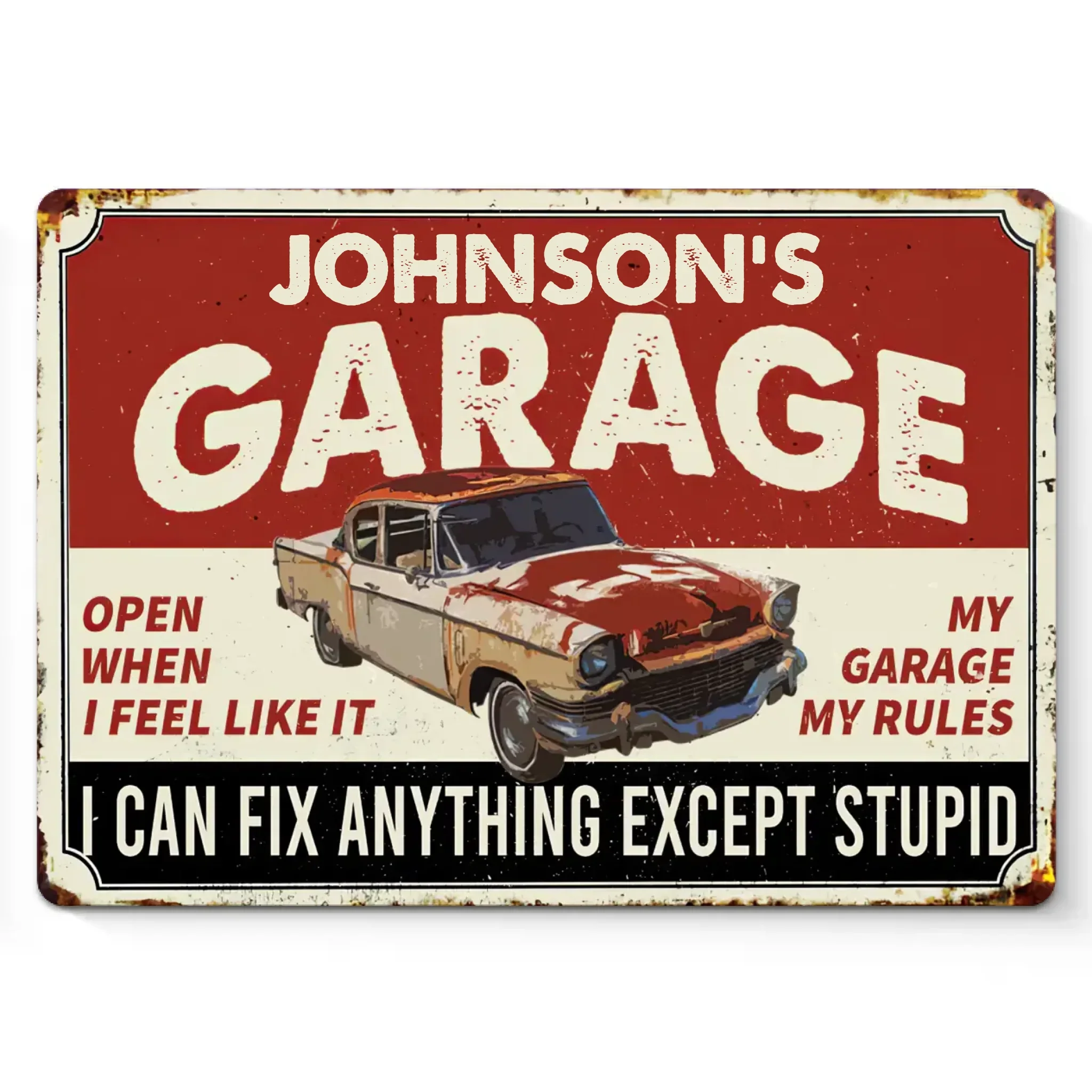 For The People Who Make Your House A Home - Family Personalized Custom Home Decor Metal Sign - House Warming Gift For Yourself, Husband Wife, Best Friends, Family Members - Image 2