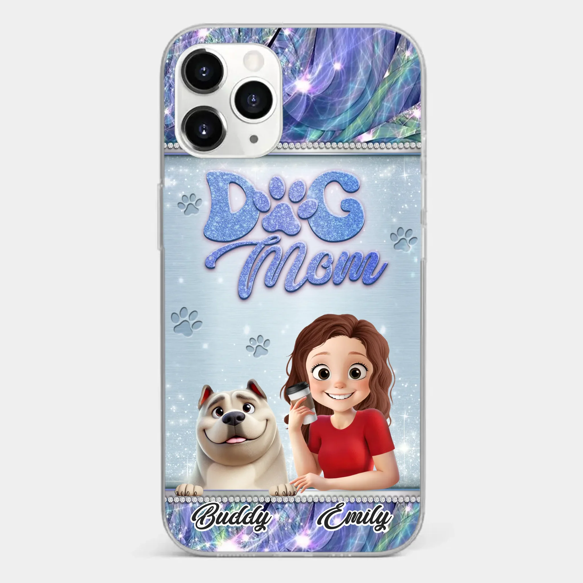 Forever My Best Friend - Dog Personalized Custom Clear Phone Case - Gift For Pet Owners, Pet Lovers - Image 7