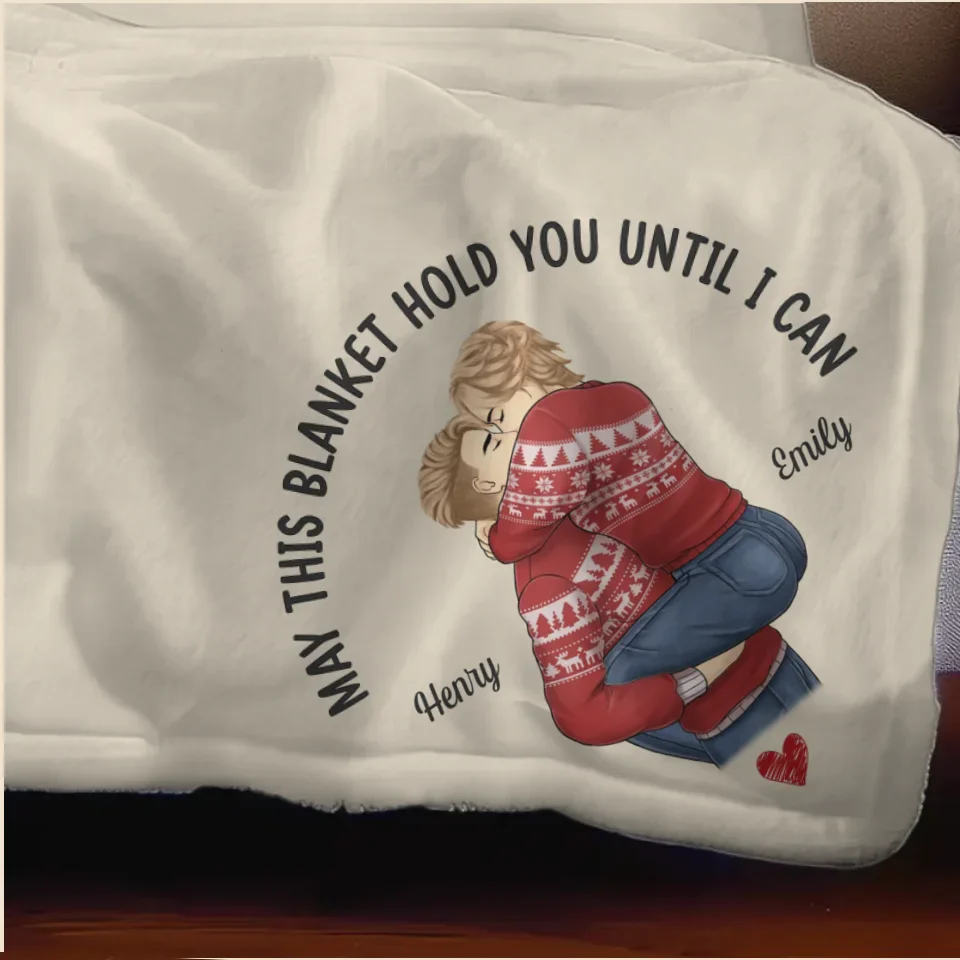 Forever Starts With Us - Couple Personalized Custom Blanket - Christmas Gift For Husband Wife, Anniversary, Long Distance Relationship - Image 6