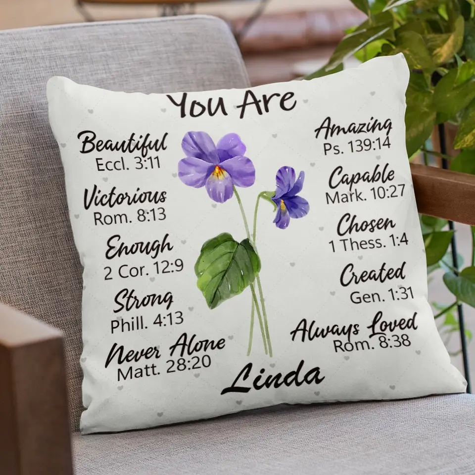 Friendship Is The Only Flower That Blooms In All Seasons - Bestie Personalized Custom Pillow - Gift For Best Friends, BFF, Sisters - Image 3