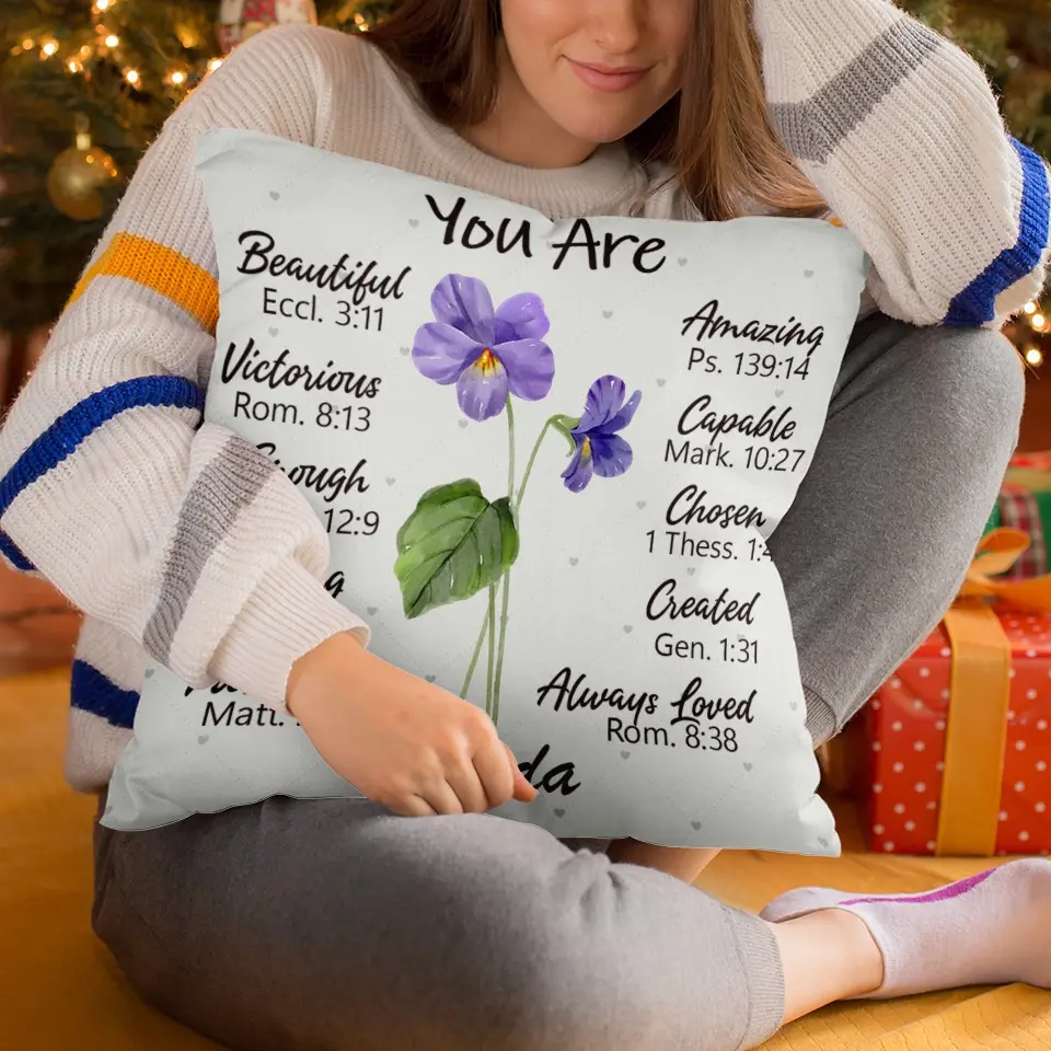 Friendship Is The Only Flower That Blooms In All Seasons - Bestie Personalized Custom Pillow - Gift For Best Friends, BFF, Sisters - Image 5