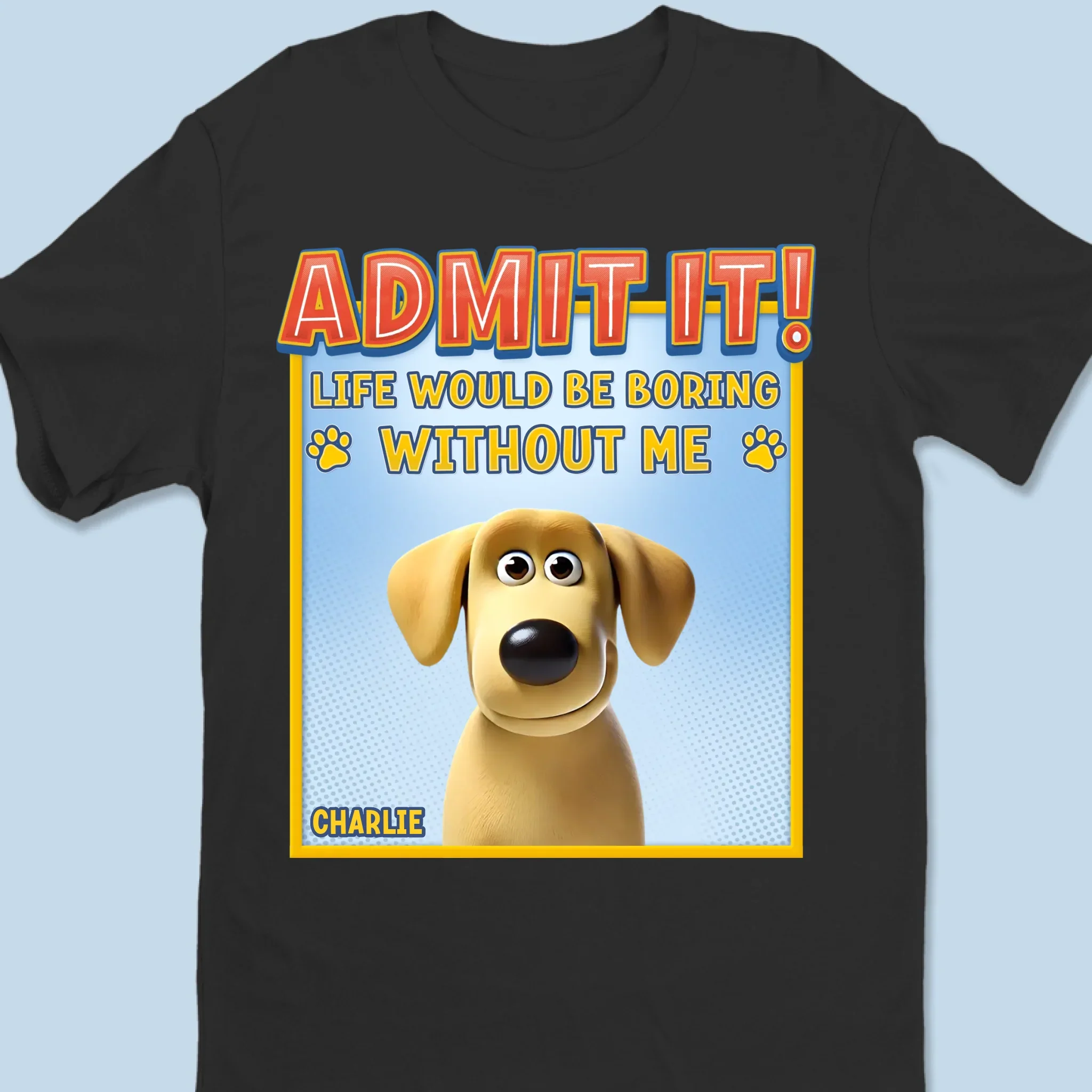Fur And Love All Around - Dog Personalized Custom Unisex T-shirt, Premium T-shirt, Hoodie - Gift For Pet Owners, Pet Lovers - Image 6
