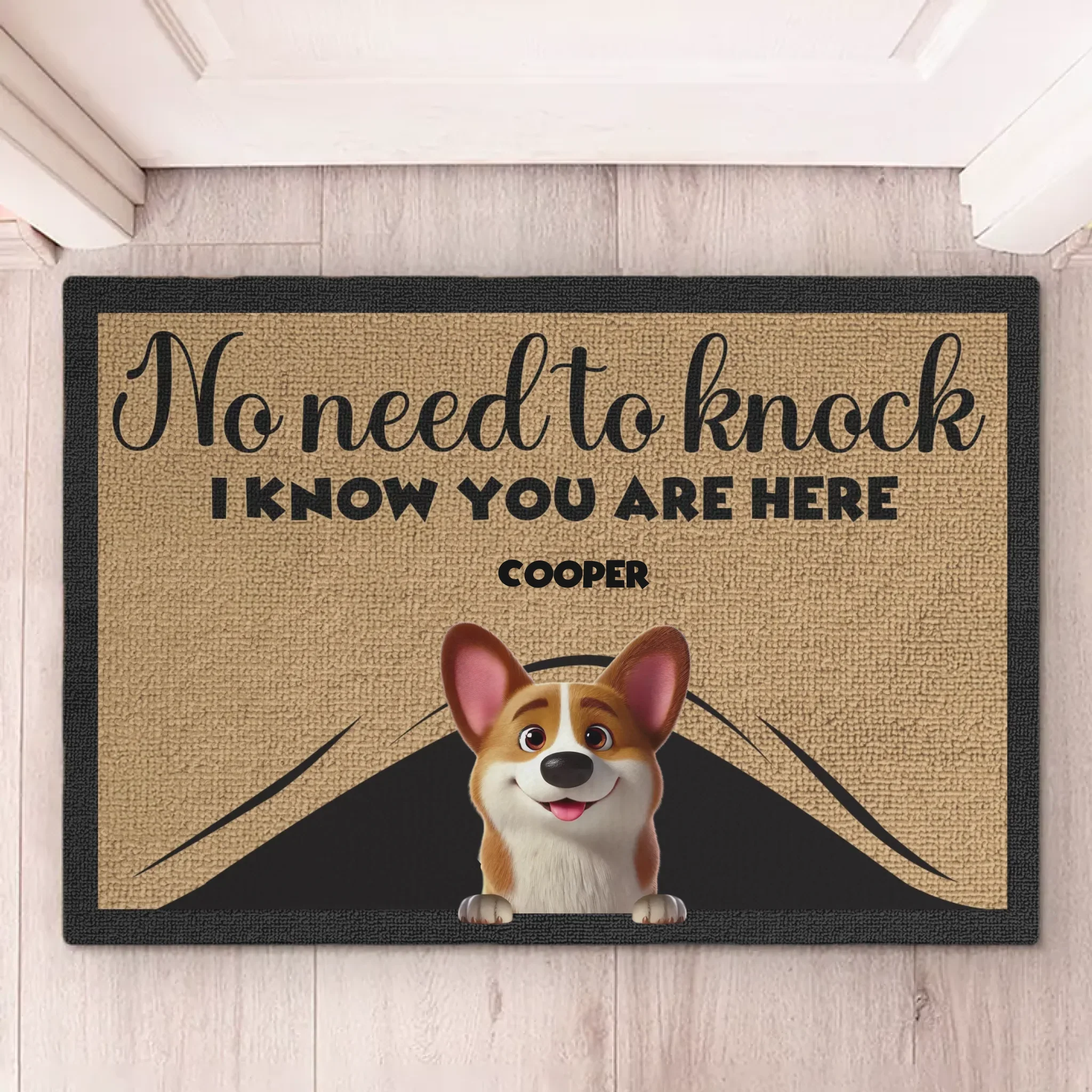 Fur Approved Access For Special Friends - Dog Personalized Custom Home Decor Decorative Mat - House Warming Gift For Pet Owners, Pet Lovers - Image 2
