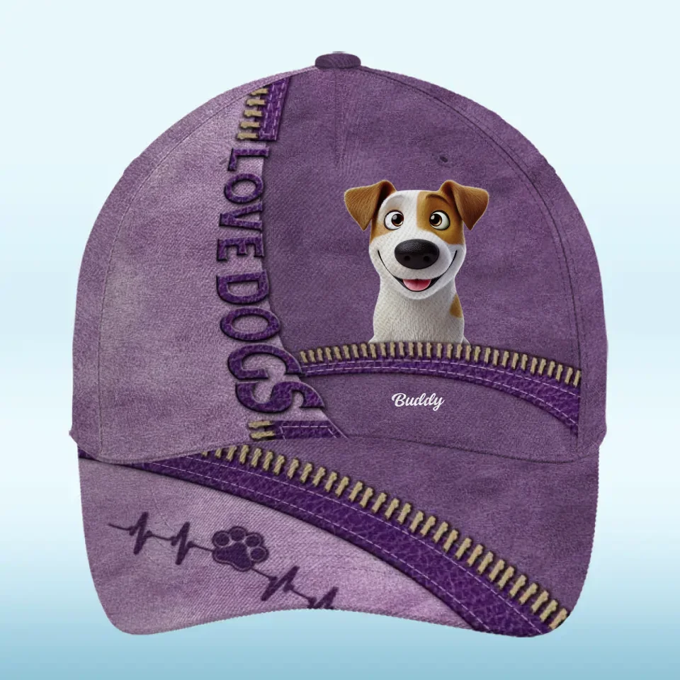 Fur Is Where You Find Unconditional Loyalty - Dog Personalized Custom Hat, All Over Print Classic Cap - Gift For Pet Owners, Pet Lovers - Image 2