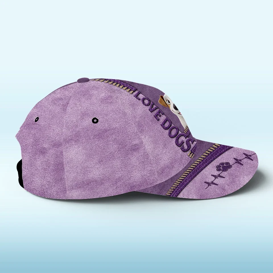 Fur Is Where You Find Unconditional Loyalty - Dog Personalized Custom Hat, All Over Print Classic Cap - Gift For Pet Owners, Pet Lovers - Image 4