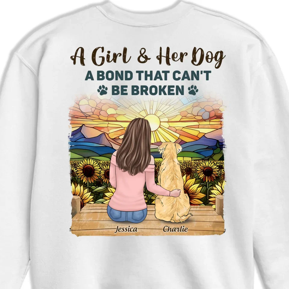 Fur, Love And Happiness - Dog Personalized Custom Back Printed Unisex T-shirt, Hoodie, Sweatshirt - Gift For Pet Owners, Pet Lovers - Image 5