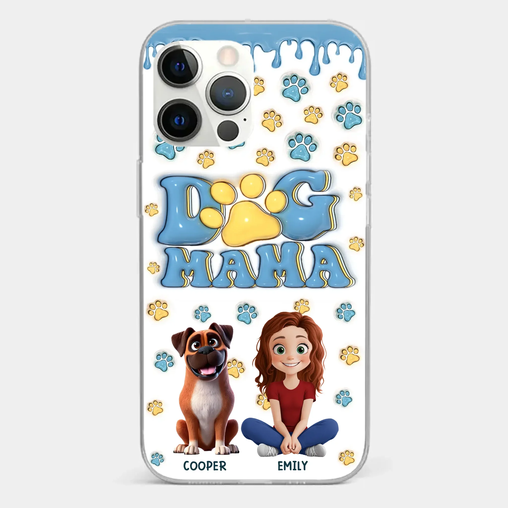 Fur Mom Vibes Only - Dog Personalized Custom Clear Phone Case - Gift For Pet Owners, Pet Lovers - Image 11