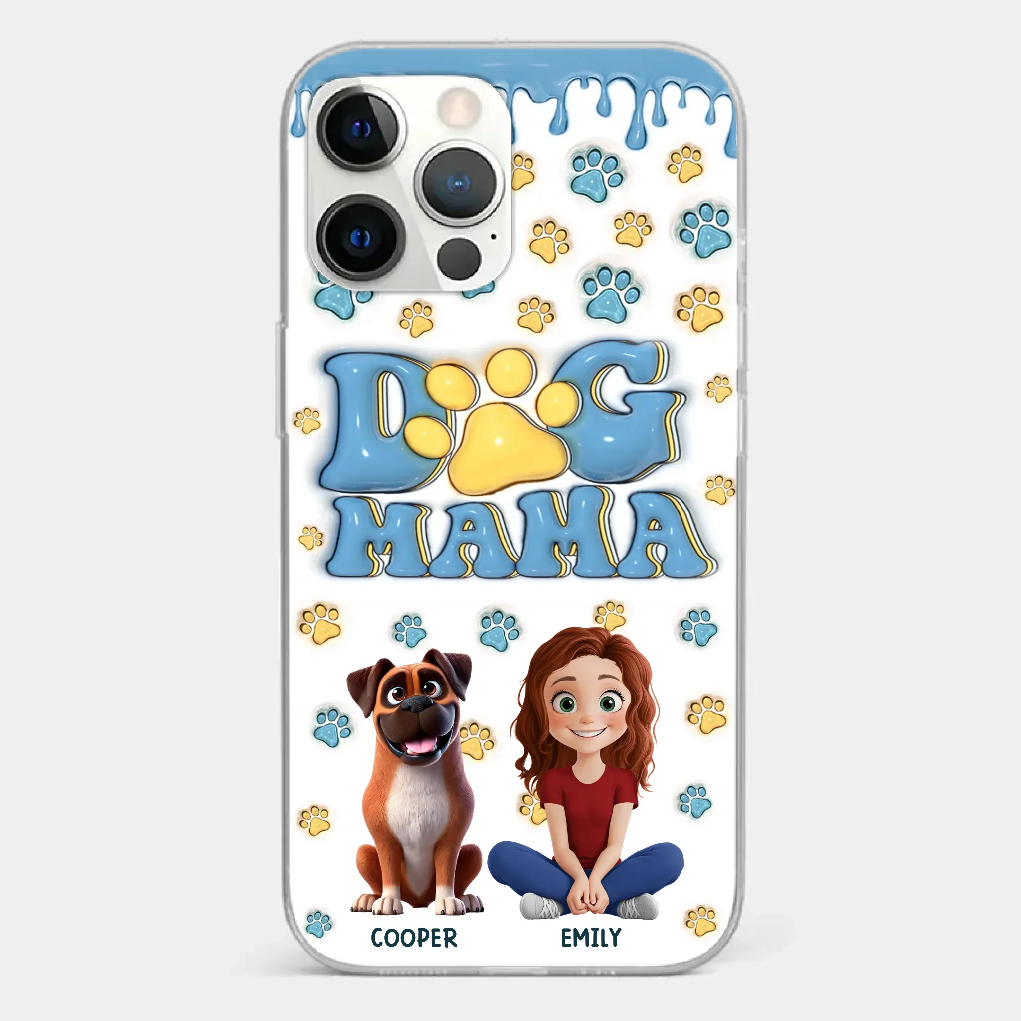 Fur Mom Vibes Only - Dog Personalized Custom Clear Phone Case - Gift For Pet Owners, Pet Lovers - Image 12