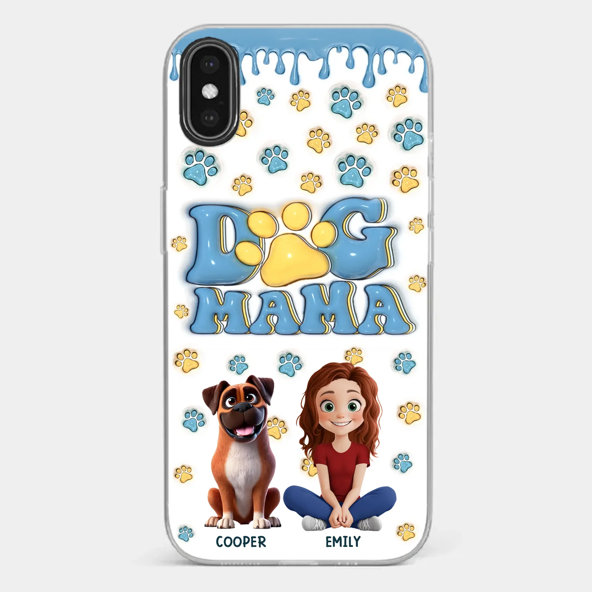Fur Mom Vibes Only - Dog Personalized Custom Clear Phone Case - Gift For Pet Owners, Pet Lovers - Image 27