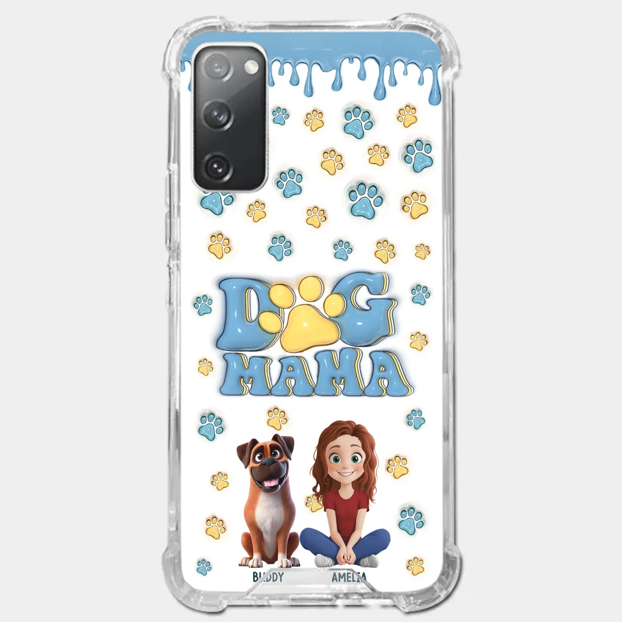Fur Mom Vibes Only - Dog Personalized Custom Clear Phone Case - Gift For Pet Owners, Pet Lovers - Image 37