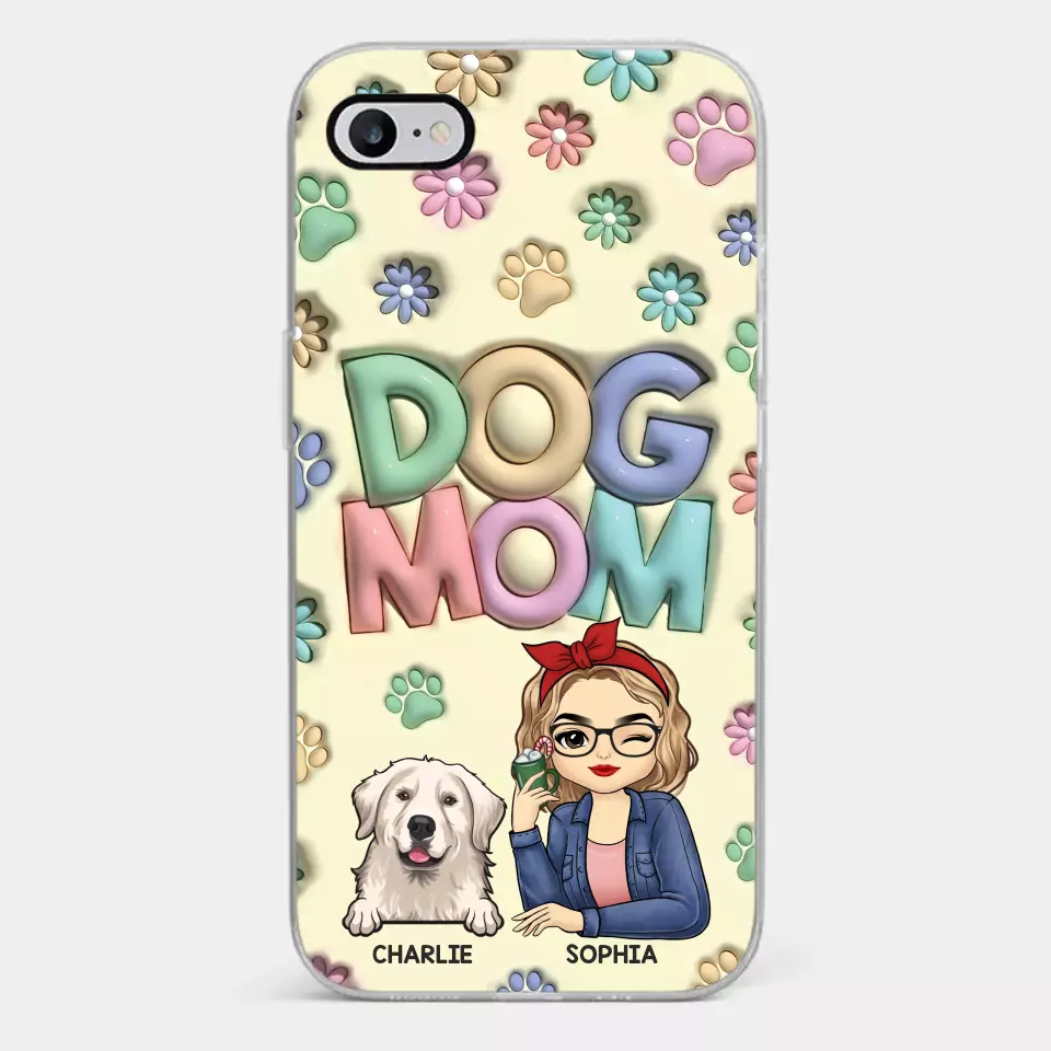 Furry Companions, Loyal Friends Who Bring Endless Joy To Our Lives - Dog & Cat Personalized Custom 3D Inflated Effect Printed Clear Phone Case - Gift For Pet Owners, Pet Lovers - Image 2