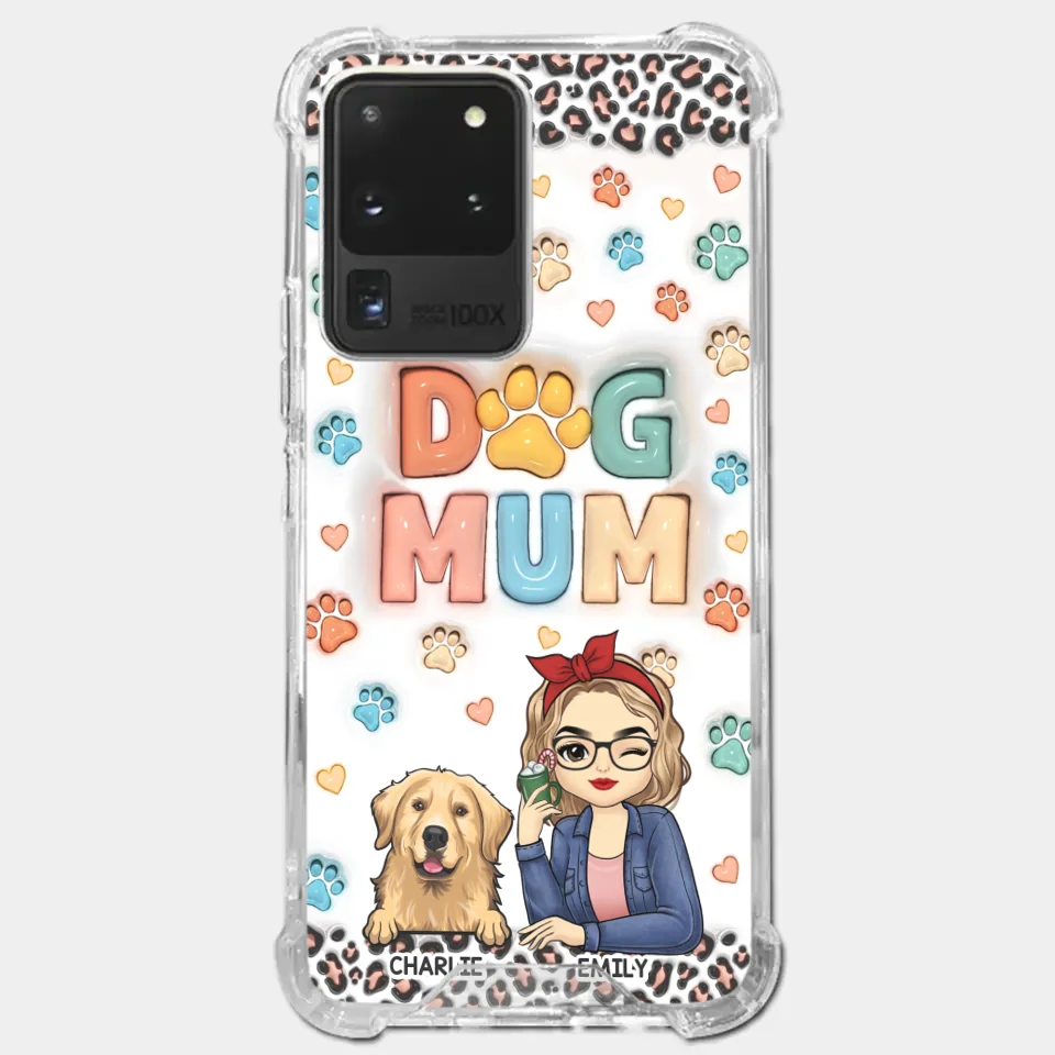 Furry Friends By My Side - Dog & Cat Personalized Custom 3D Inflated Effect Printed Clear Phone Case - Christmas Gift For Pet Owners, Pet Lovers - Image 38