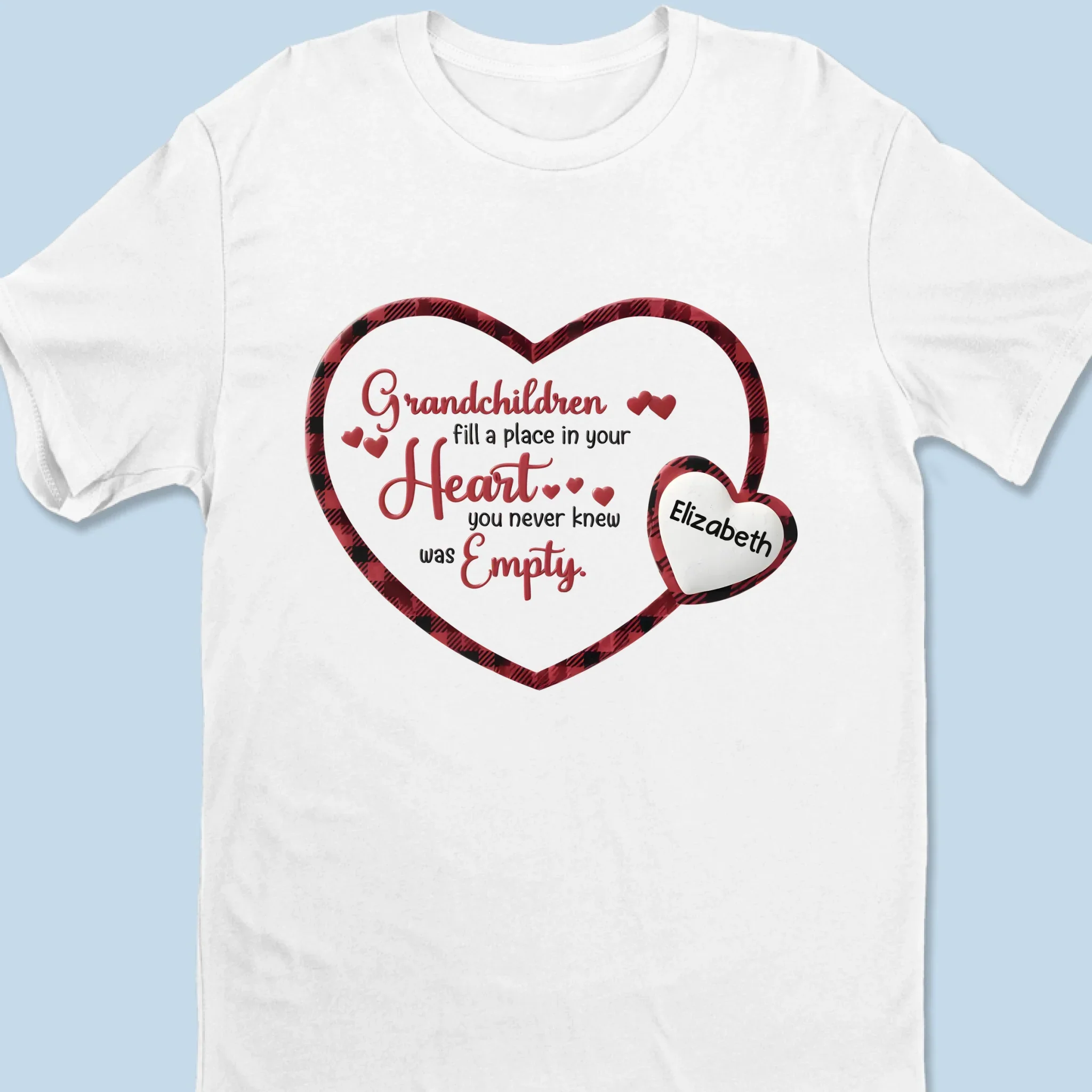 Grandkids Light Up Our Lives - Family Personalized Custom Unisex T-shirt, Premium T-shirt, Hoodie - Gift For Grandma, Grandpa, Grandkid - Image 2