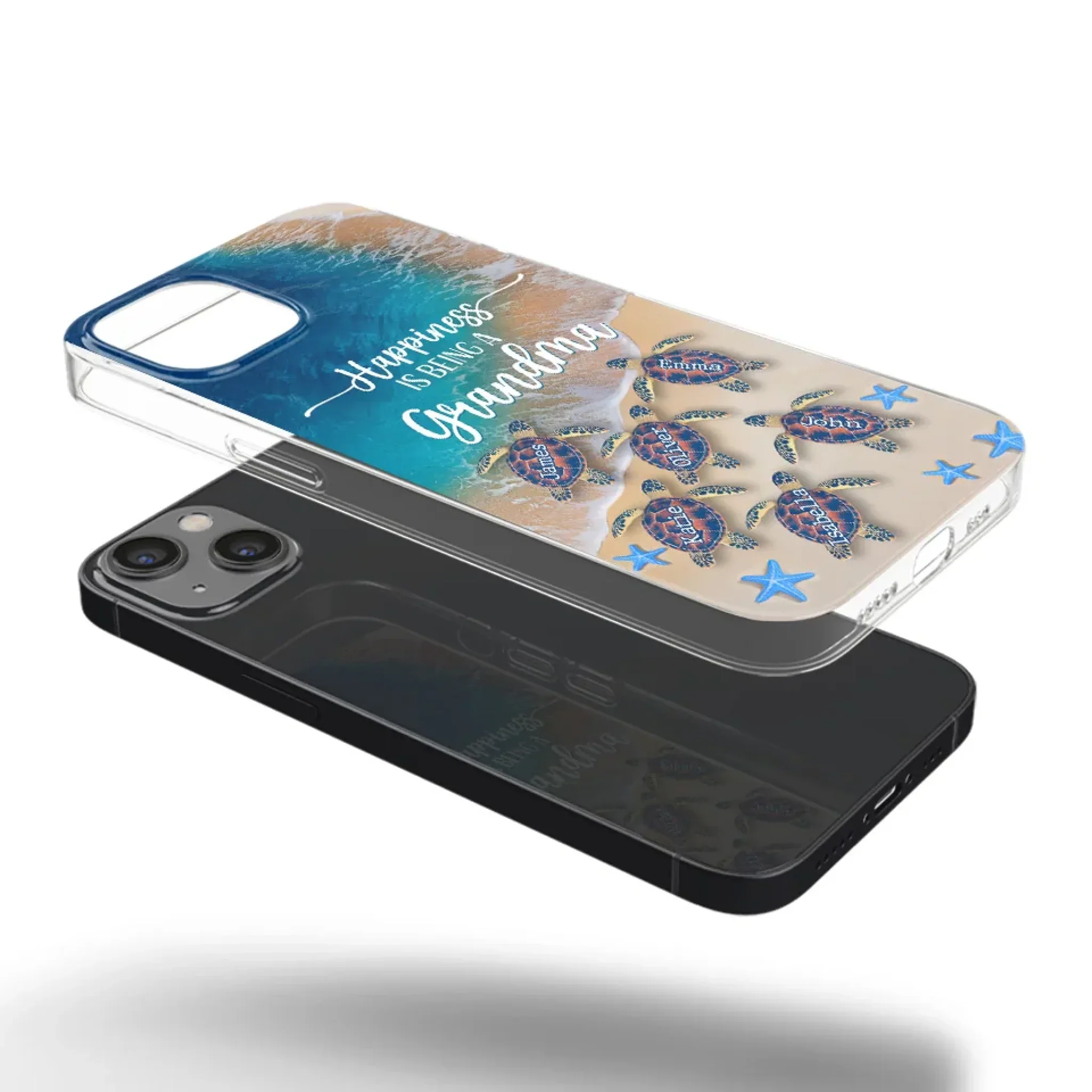 Grandma's Love Is The Vine That Connects Generations - Family Personalized Custom 3D Inflated Effect Printed Clear Phone Case - Gift For Mom, Grandma - Image 33