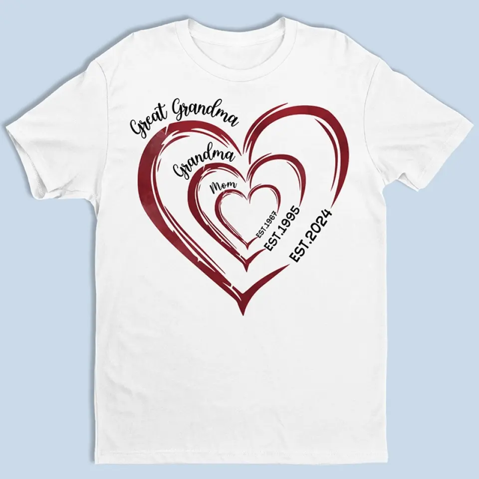 Grandma's Remarkable Journey - Family Personalized Custom Unisex T-shirt, Hoodie, Sweatshirt - Mother's Day, Gift For Mom, Grandma