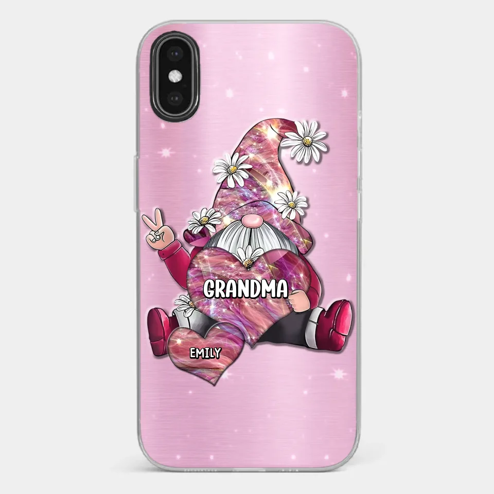 Grandmas Sprinkle Love Like Fairy Dust, Making Everything Magical - Family Personalized Custom Clear Phone Case - Gift For Mom, Grandma - Image 27