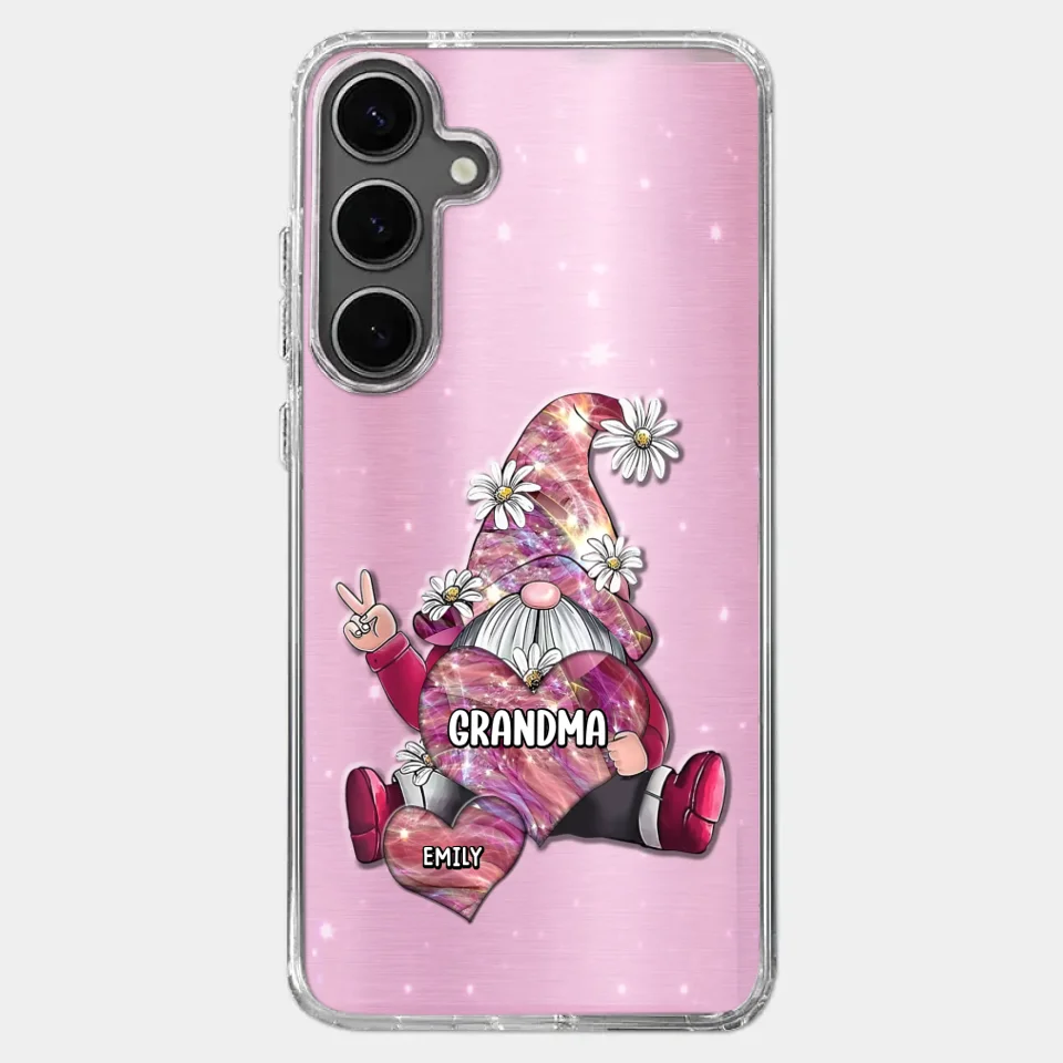 Grandmas Sprinkle Love Like Fairy Dust, Making Everything Magical - Family Personalized Custom Clear Phone Case - Gift For Mom, Grandma - Image 43
