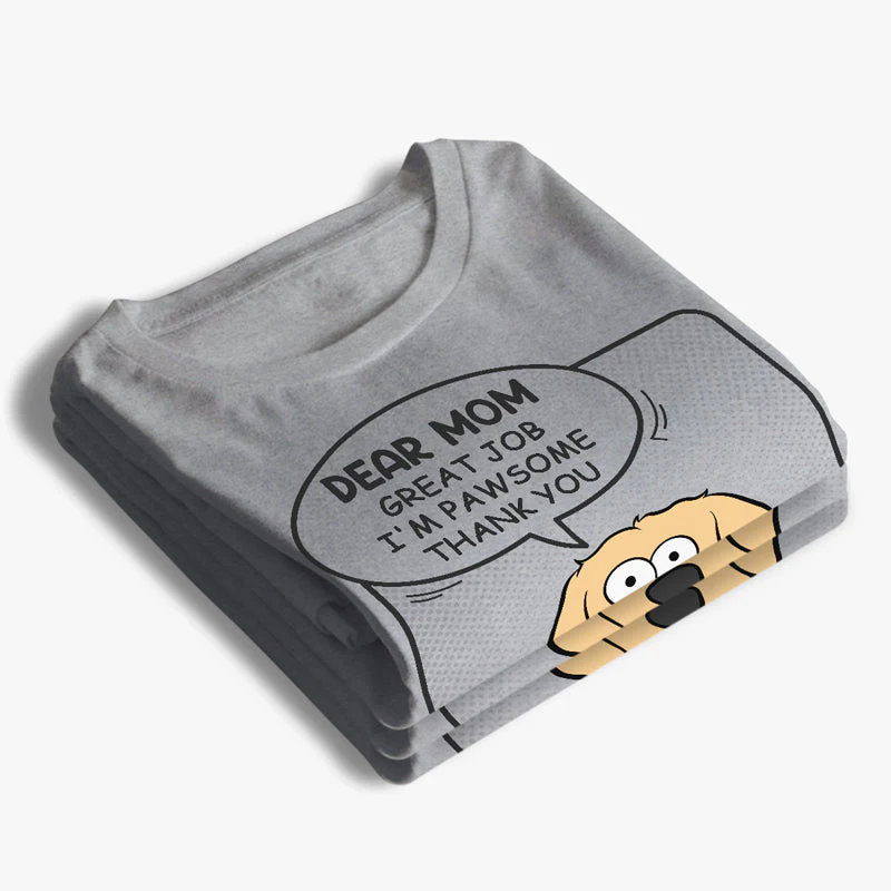 Great Job, We're Pawsome, Thank You - Dog & Cat Personalized Custom Unisex T-shirt, Hoodie, Sweatshirt - Gift For Pet Owners, Pet Lovers - Image 3