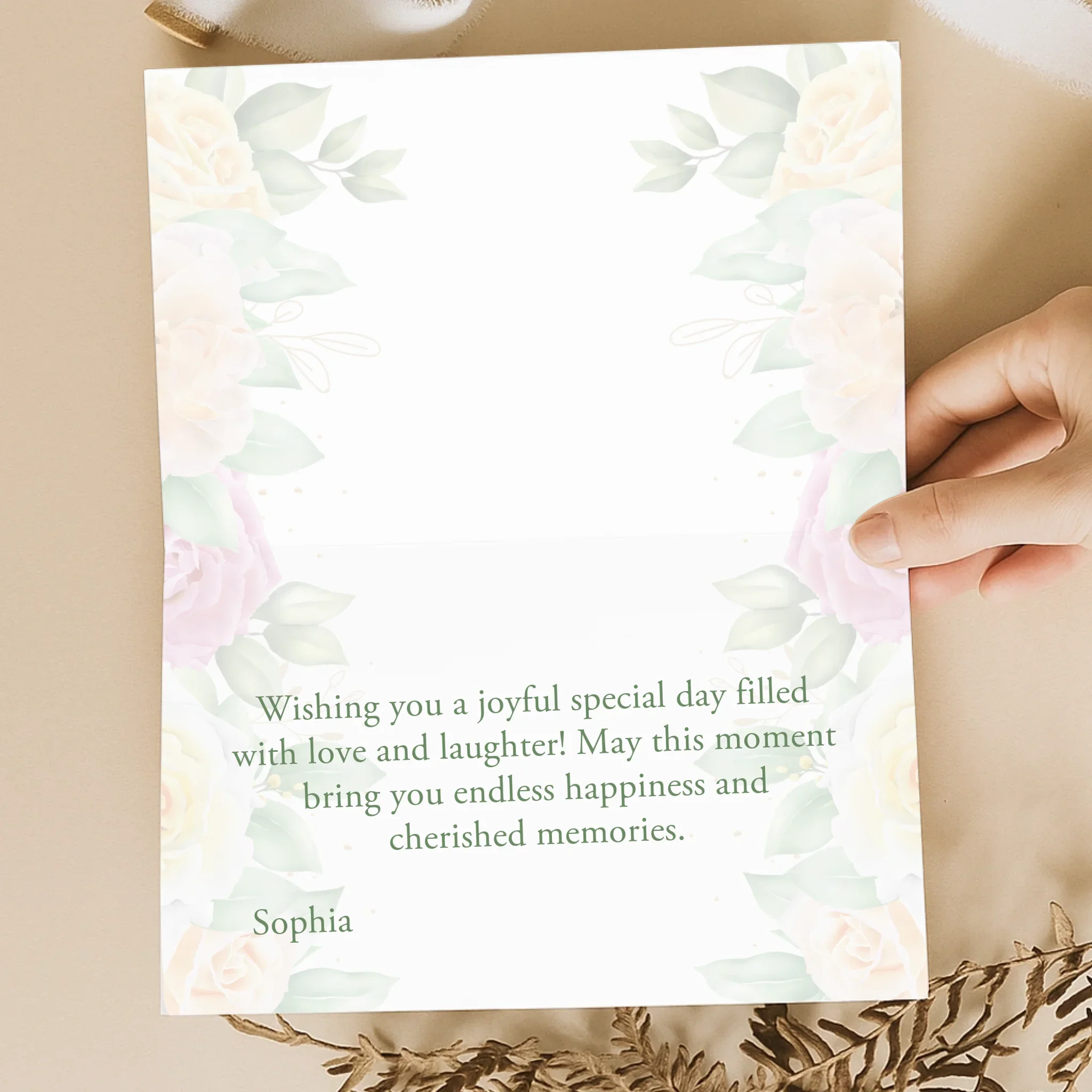 Greeting Card - Wishing You Smiles, New Arrival - Image 2