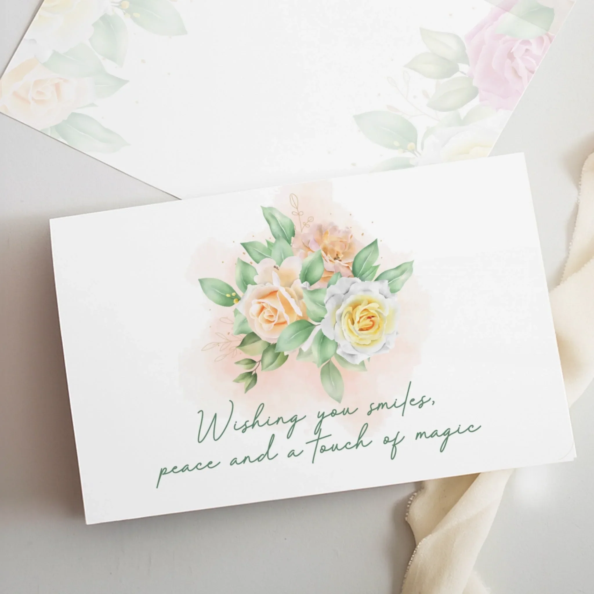 Greeting Card - Wishing You Smiles, New Arrival - Image 4