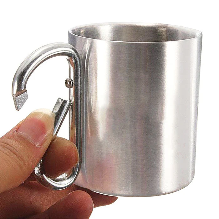 Happy Campers - Personalized Carabiner Camping Mug - Gift For Camping Lovers - Image 2
