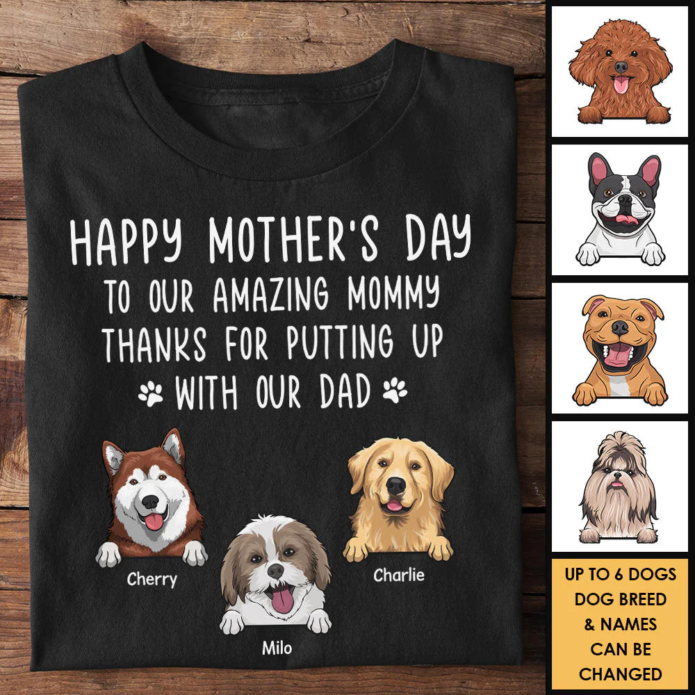 Happy Mother's Day To My Amazing Mommy - Gift For Mother's Day, Personalized Unisex T-Shirt, Hoodie - Image 3