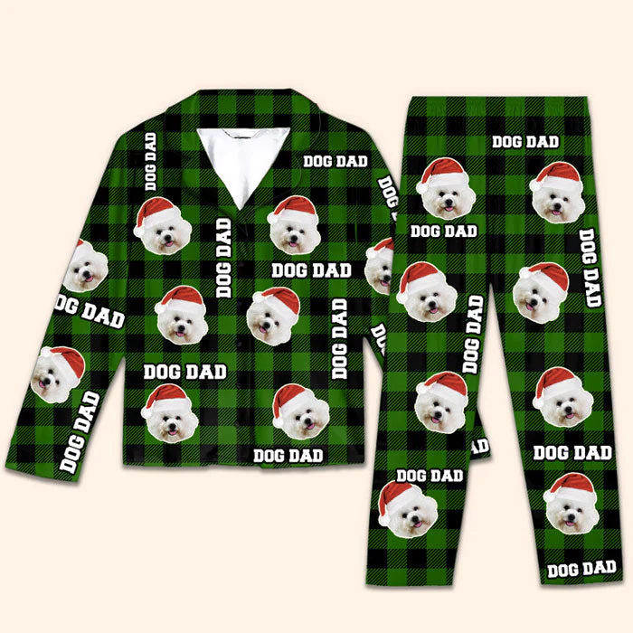 Happy Pawlidays, My Beloved Fur Baby - Dog Personalized Custom Face Photo Pajamas - Upload Image, Christmas Gift For Pet Owners, Pet Lovers - Image 2